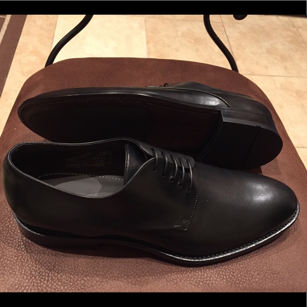 Hugo Boss Black Derby Italian Dress Shoe